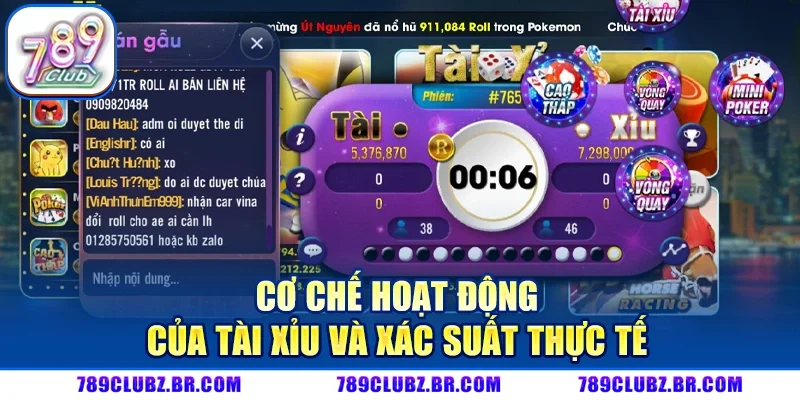 Cơ Chế Hoạt Động Của Tài Xỉu Và Xác Suất Thực Tế